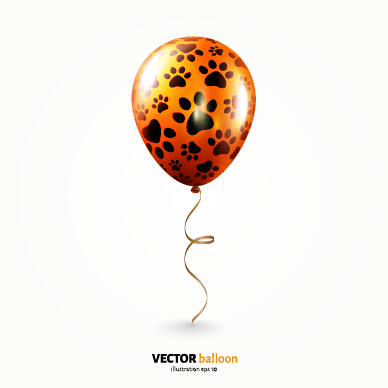 Vector Set von Ballon Hintergrund kreativ Design 07 Kreativ Hintergrund ballon   